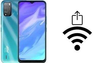 Generar QR con la clave Wifi en un Tecno Pop 5X