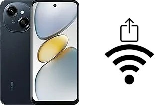 Generar QR con la clave Wifi en un Tecno Pop 9 4G