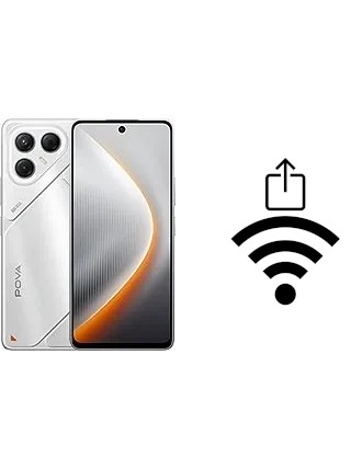 Generar QR con la clave Wifi en un Tecno Pova 7