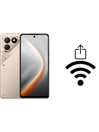 Generar QR con la clave Wifi en un Tecno Pova 7 4G