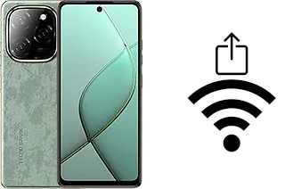Generar QR con la clave Wifi en un Tecno Spark 20 Pro 5G