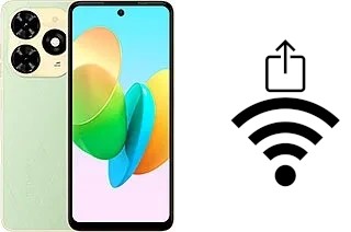 Generar QR con la clave Wifi en un Tecno Spark 20P
