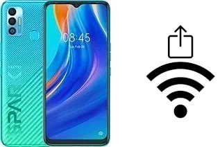 Generar QR con la clave Wifi en un Tecno Spark 7T