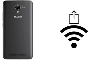 Generar QR con la clave Wifi en un Tecno W4