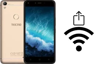 Generar QR con la clave Wifi en un Tecno WX4 Pro