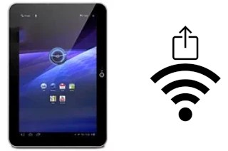 Generar QR con la clave Wifi en un Toshiba Excite AT200