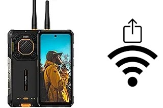 Generar QR con la clave Wifi en un Ulefone Armor 26 Ultra Walkie-talkie