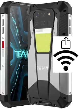 Generar QR con la clave Wifi en un Unihertz 8849 Tank 3