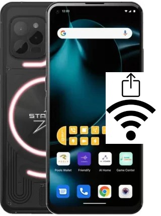 Generar QR con la clave Wifi en un Unihertz Start24
