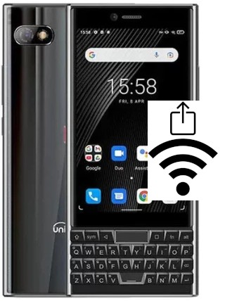 Generar QR con la clave Wifi en un Unihertz Titan Slim