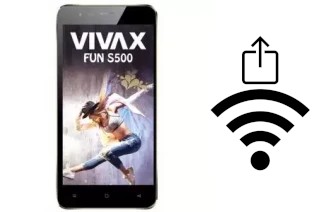 Generar QR con la clave Wifi en un Vivax Fun S500