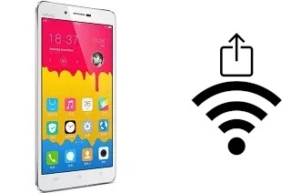 Generar QR con la clave Wifi en un vivo X5Max+