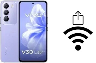 Generar QR con la clave Wifi en un vivo V30 Lite (ME)
