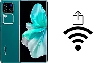 Generar QR con la clave Wifi en un vivo V30 Pro