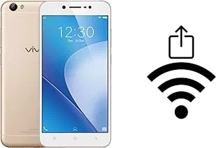 Generar QR con la clave Wifi en un vivo V5 Lite