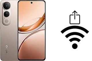 Generar QR con la clave Wifi en un vivo V50 Lite 4G