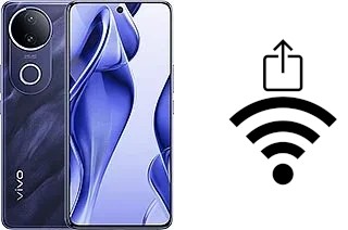 Generar QR con la clave Wifi en un vivo V50e