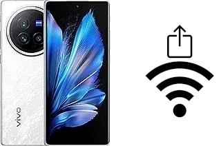 Generar QR con la clave Wifi en un vivo X Fold3 Pro