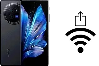 Generar QR con la clave Wifi en un vivo X Fold3