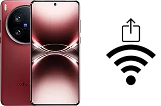 Generar QR con la clave Wifi en un vivo X200 Ultra