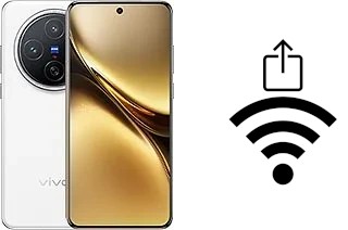 Generar QR con la clave Wifi en un vivo X200