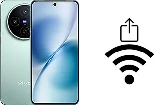 Generar QR con la clave Wifi en un vivo X200s