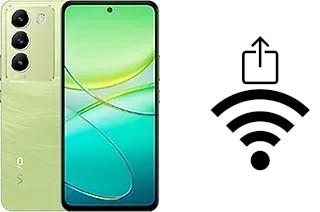 Generar QR con la clave Wifi en un vivo Y100 4G