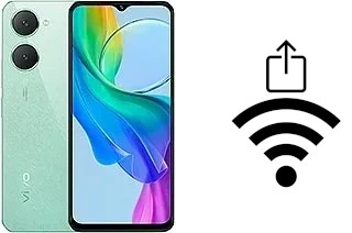 Generar QR con la clave Wifi en un vivo Y18e