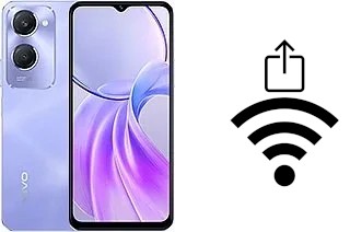 Generar QR con la clave Wifi en un vivo Y28s
