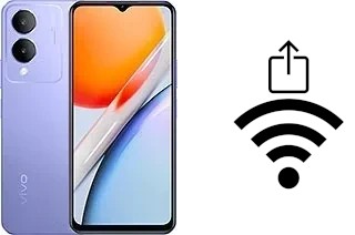 Generar QR con la clave Wifi en un vivo Y36i