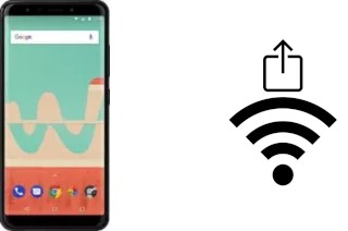 Generar QR con la clave Wifi en un Wiko View Go