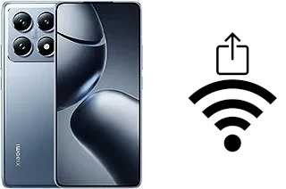 Generar QR con la clave Wifi en un Xiaomi 14T Pro