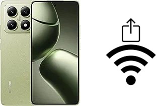 Generar QR con la clave Wifi en un Xiaomi 14T