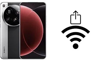 Generar QR con la clave Wifi en un Xiaomi 15 Ultra