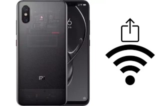Generar QR con la clave Wifi en un Xiaomi Mi 8 Explorer Edition