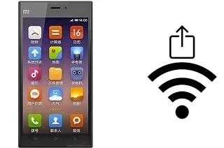 Generar QR con la clave Wifi en un Xiaomi Mi 3