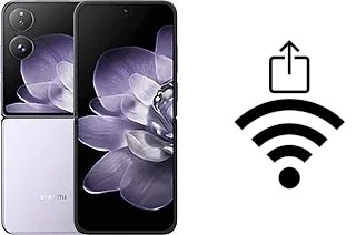 Generar QR con la clave Wifi en un Xiaomi Mix Flip