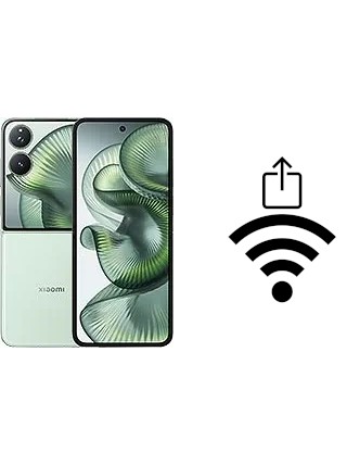 Generar QR con la clave Wifi en un Xiaomi Mix Flip 2