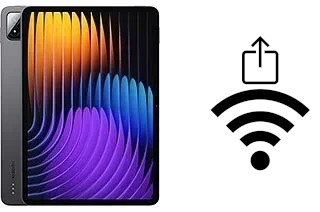 Generar QR con la clave Wifi en un Xiaomi Pad 7 Pro