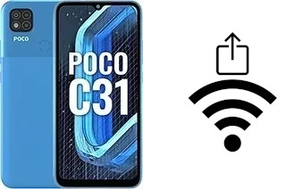 Generar QR con la clave Wifi en un Xiaomi Poco C31