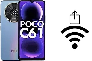 Generar QR con la clave Wifi en un Xiaomi Poco C61