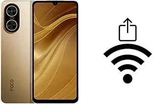 Generar QR con la clave Wifi en un Xiaomi Poco C71