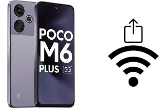 Generar QR con la clave Wifi en un Xiaomi Poco M6 Plus