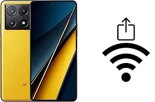 Generar QR con la clave Wifi en un Xiaomi Poco X6 Pro