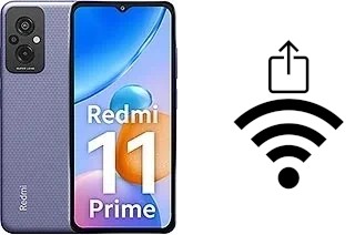 Generar QR con la clave Wifi en un Xiaomi Redmi 11 Prime