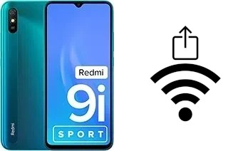 Generar QR con la clave Wifi en un Xiaomi Redmi 9i Sport