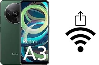 Generar QR con la clave Wifi en un Xiaomi Redmi A3