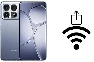 Generar QR con la clave Wifi en un Xiaomi Redmi K70 Ultra