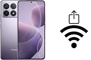 Generar QR con la clave Wifi en un Xiaomi Redmi K70