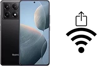 Generar QR con la clave Wifi en un Xiaomi Redmi K70E